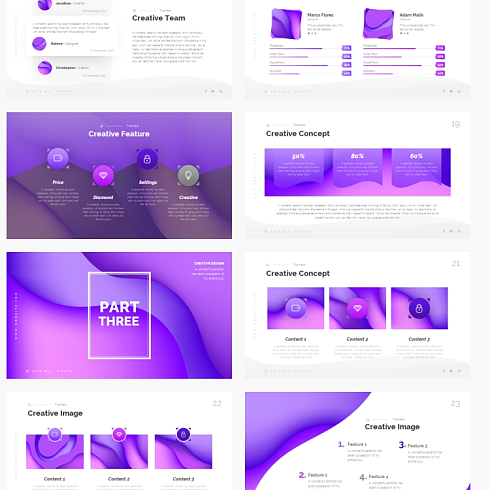 極致酷黑，光影科技 打造高端商務(wù)演示的iOS夢幻風(fēng)PPT模板
