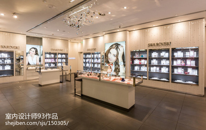 化妝品店設(shè)計(jì)案例 奢侈品展柜如何點(diǎn)亮空間美學(xué)